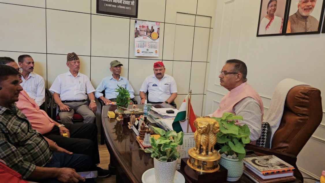 सैनिक कल्याण मंत्री गणेश जोशी ने किया आह्वान, हरेला पर्व पर पूर्व सैनिक लगाऐं दो लाख पौधे