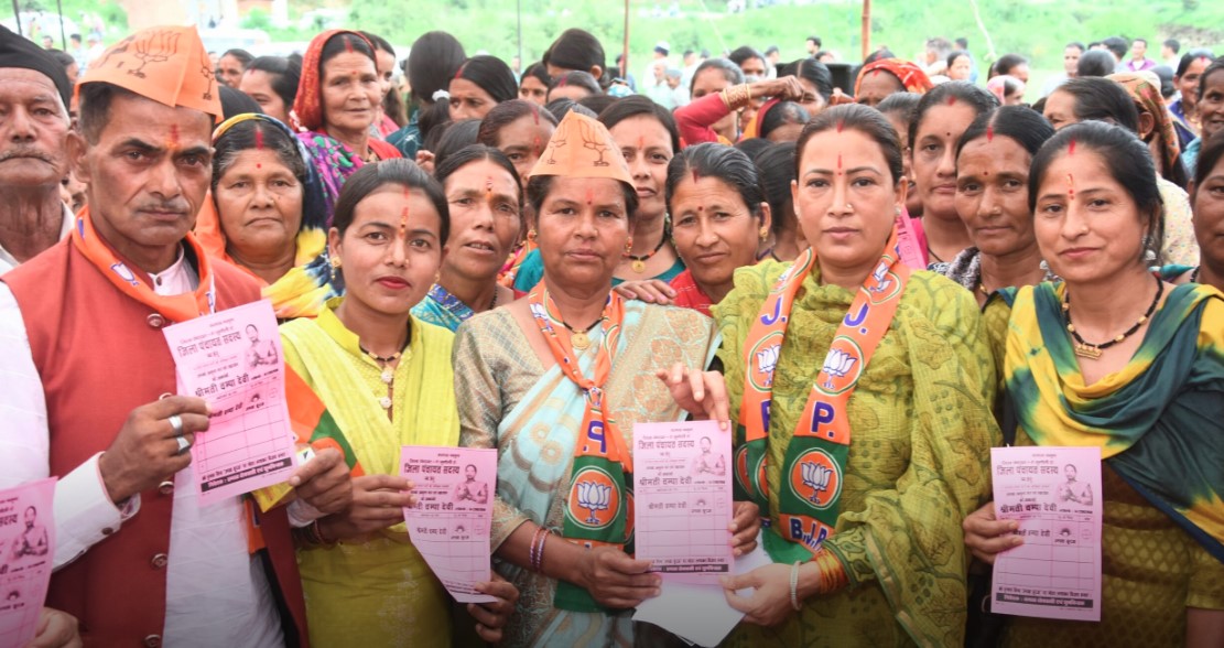 भाजपा ने नारों को यथार्थ में बदला : रेखा आर्या