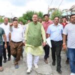 कैबिनेट मंत्री गणेश जोशी ने किया रिस्पना-बिंदाल एलिवेटेड परियोजना का निरीक्षण