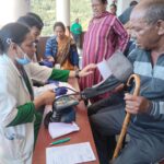 गैरसैंण में निःशुल्क स्वास्थ्य शिविर का मरीजों ने उठाया लाभ