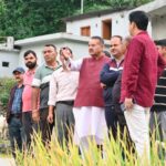 कैबिनेट मंत्री गणेश जोशी ने मसूरी के आपदा प्रभावित क्षेत्रों का किया निरीक्षण
