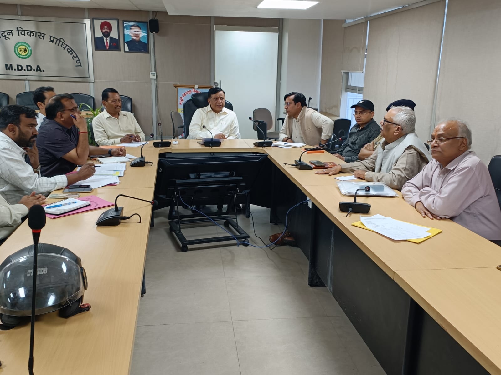 आढ़त बाजार पुनर्विकास परियोजना पर एमडीडीए की समीक्षा बैठक, 3 नवंबर से भू-खंड आवंटन व नकद प्रतिकर कार्य प्रारंभ