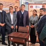 ओएनजीसी के सहयोग से महाराणा प्रताप स्पोर्ट्स कॉलेज को मिली 330 नई टेबल-कुर्सियां