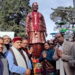 मसूरी अटल उद्यान में भारत रत्न अटल बिहारी वाजपेयी की प्रतिमा का गरिमामय लोकार्पण