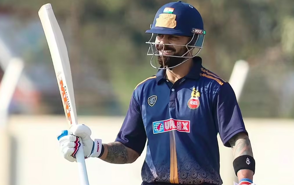 विजय हजारे ट्रॉफी में कोहली का एक और मुकाबला, 6 जनवरी को रेलवे के खिलाफ उतरेंगे मैदान पर