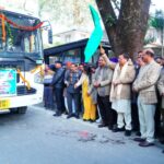 सीएम धामी ने 112 नई बसों को दिखाई हरी झंडी
