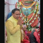 कैबिनेट मंत्री डॉ. धन सिंह रावत ने शक्तिपीठ मां कंकालीतला मंदिर में किए दर्शन