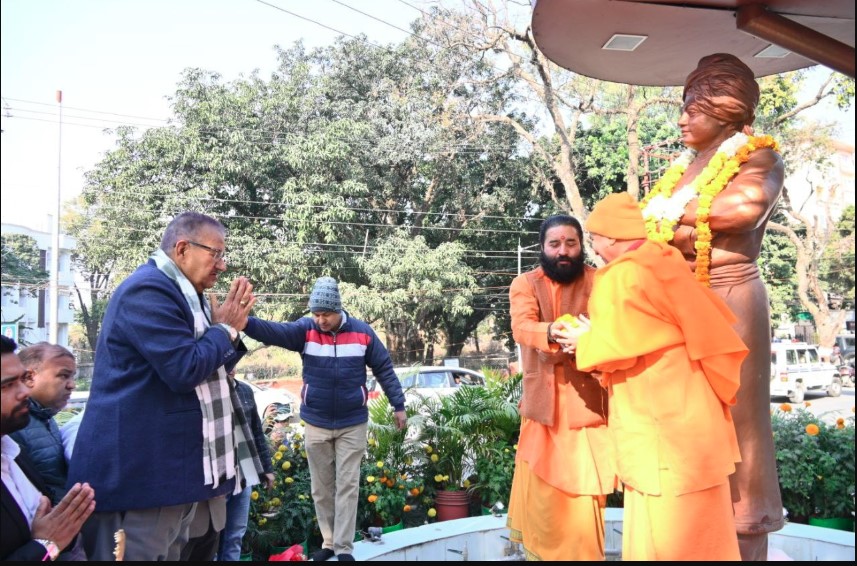 राष्ट्रीय युवा दिवस पर कृषि मंत्री गणेश जोशी ने स्वामी विवेकानंद को दी श्रद्धांजलि