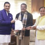 कैबिनेट मंत्री डॉ. धन सिंह रावत और सांसद अनिल बलूनी ने केंद्रीय शिक्षा मंत्री धर्मेंद्र प्रधान से की शिष्टाचार भेंट