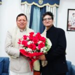 मुख्यमंत्री धामी से मिले गीतकार प्रसून जोशी