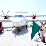 मुख्यमंत्री धामी ने देहरादून-पिथौरागढ़-देहरादून विमान सेवा का किया शुभारंभ