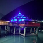 धारी देवी मंदिर परिसर को आकर्षक वॉल वॉशर लाइटिंग से सजाया गया, रात में दिखेगा मनमोहक दृश्य