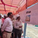 मुख्य सचिव आनन्द बर्द्धन ने निर्माणाधीन सेटेलाइट एम्स का किया स्थलीय निरीक्षण