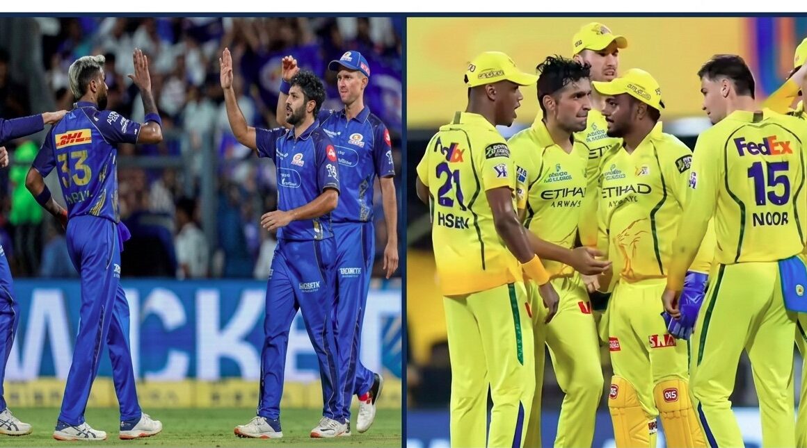 आईपीएल 2026- मुंबई इंडियंस और चेन्नई सुपर किंग्स के बीच मुकाबला आज