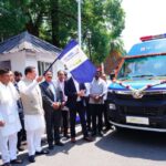 मुख्यमंत्री धामी ने जनहित के लिए प्रदान की गई 4 अत्याधुनिक एम्बुलेंस का किया फ्लैग ऑफ