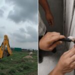 एमडीडीए का अवैध निर्माणों पर बड़ा प्रहार, अवैध प्लॉटिंग ध्वस्त, तीन निर्माण सील