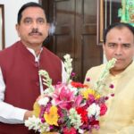 उच्च शिक्षा मंत्री डाॅ. रावत ने नवनियुक्त केन्द्रीय शिक्षा मंत्री प्रहलाद जोशी से की मुलाकात