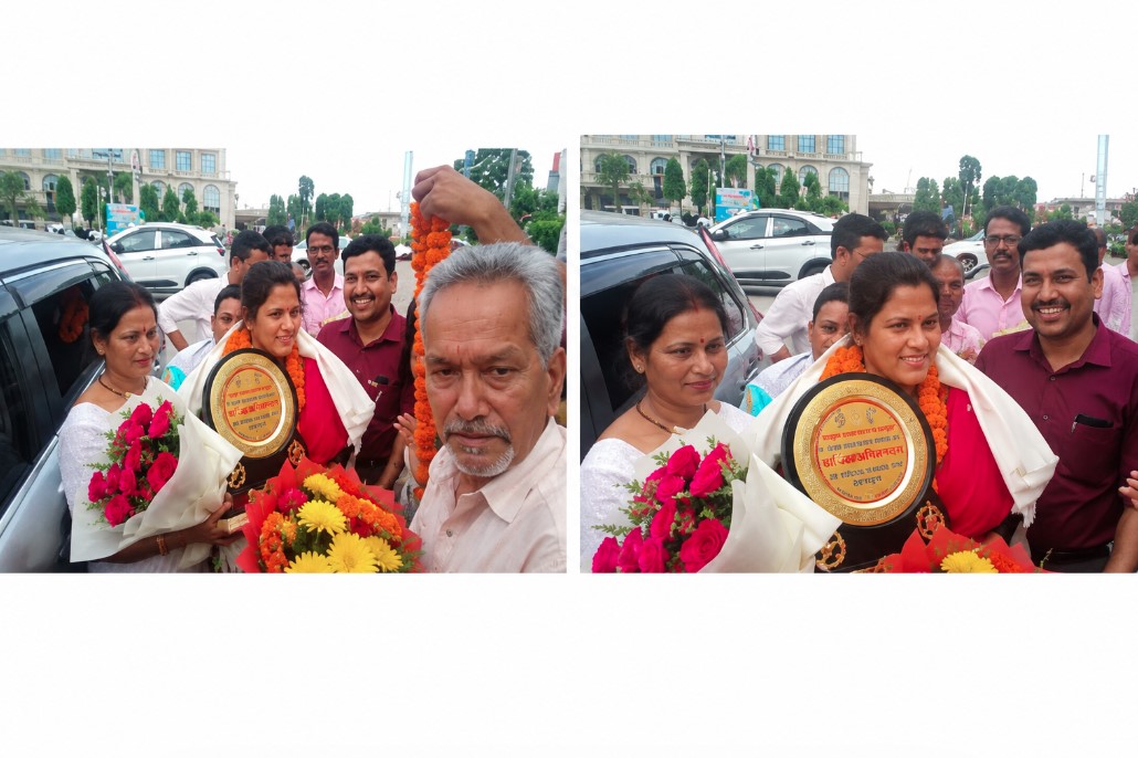 कॉमनवेल्थ गेम्स पदक विजेता उन्नति शर्मा का देहरादून में भव्य स्वागत